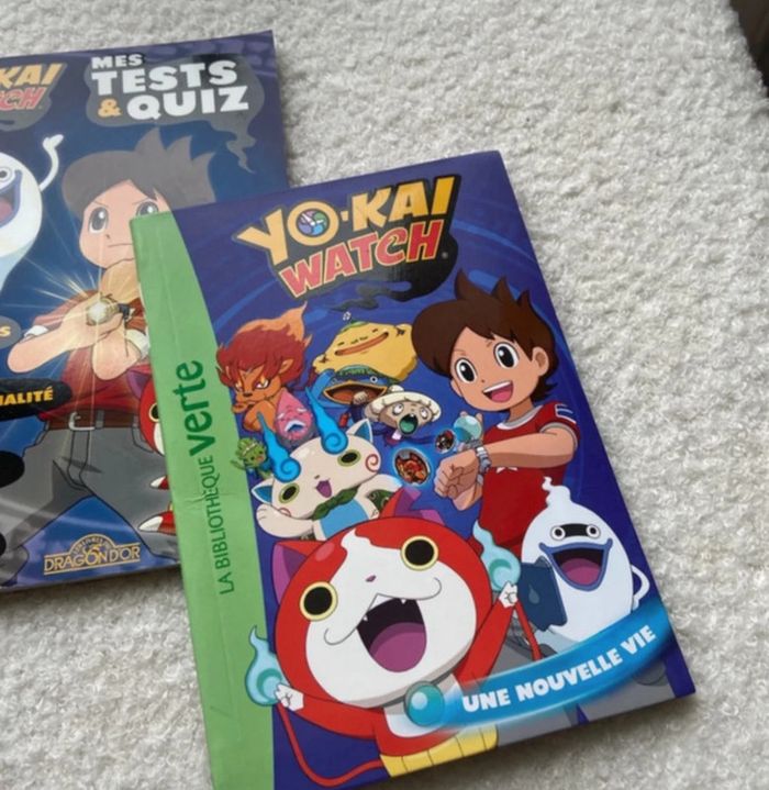 📚yo-kai watch bibliothèque verte 6-8 ans + cahier d’activité offert 📚 - photo numéro 3