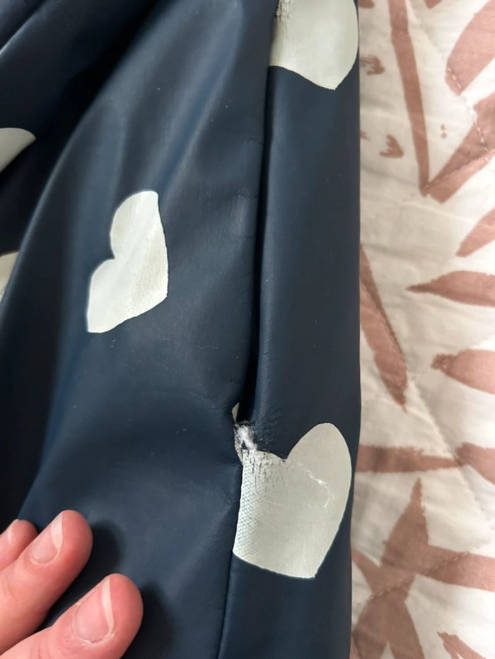 Veste imperméable fille cœur - photo numéro 6