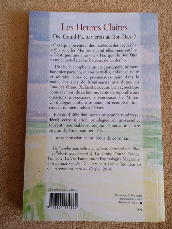 Livre Les heures claires - photo numéro 2