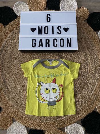 Tee shirt 6 mois
