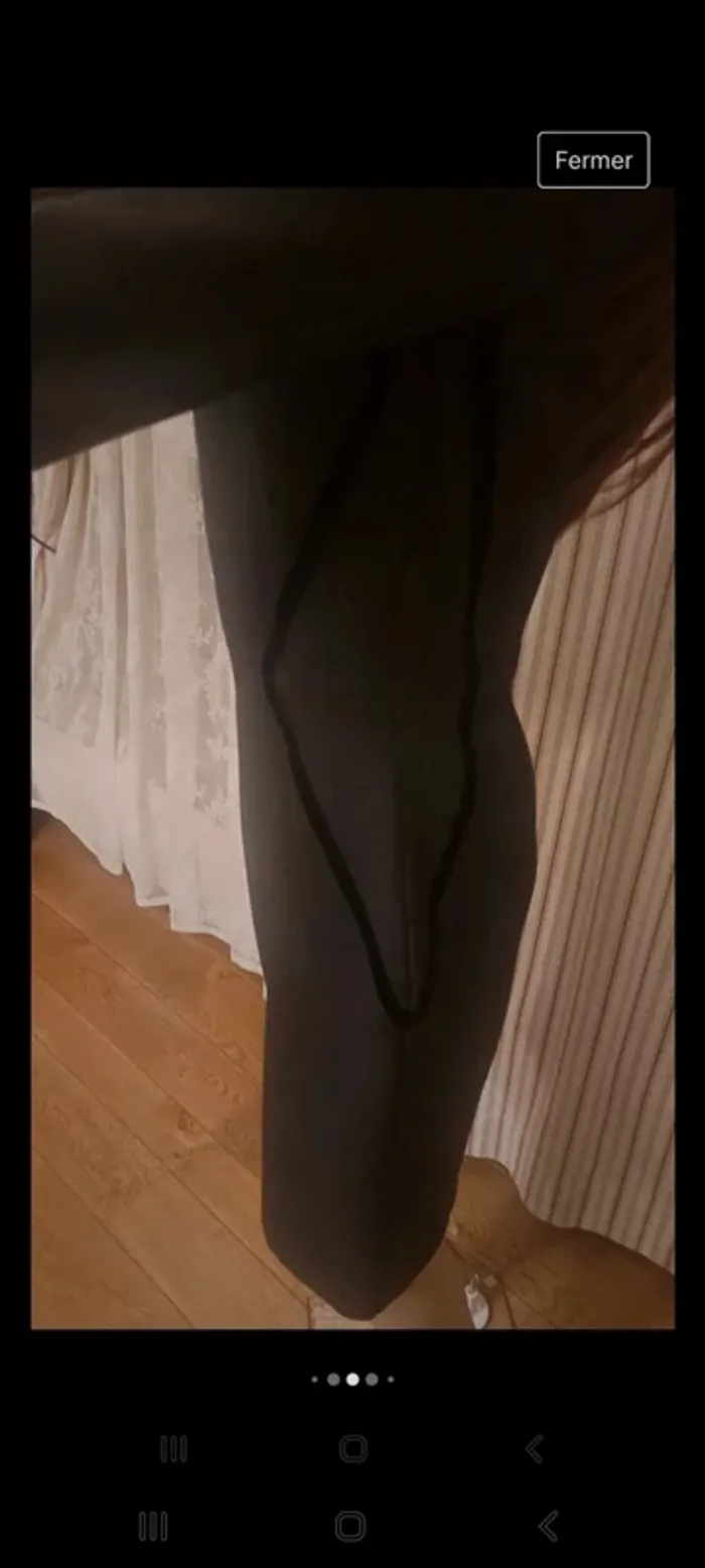 Magnifique Robe gris/noir Armani Exchange t S - photo numéro 6