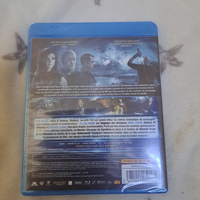 Blu-ray Neuf Sous Blister - Le Dernier Chasseur de Sorcières (Vin Diesel) - photo numéro 2