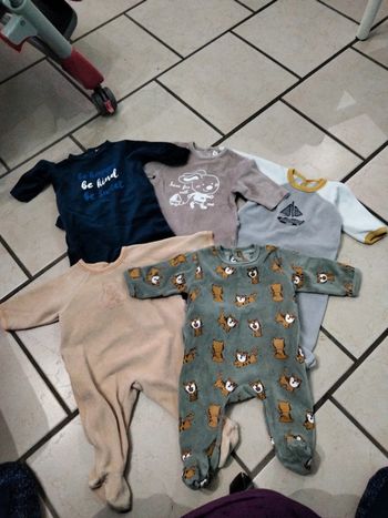 Lot de 5 pyjamas