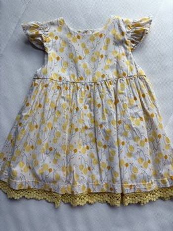 Robe citrons 24 mois 