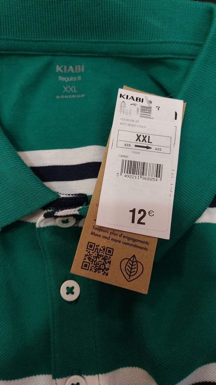 Polo homme T.XXL Kiabi - photo numéro 4
