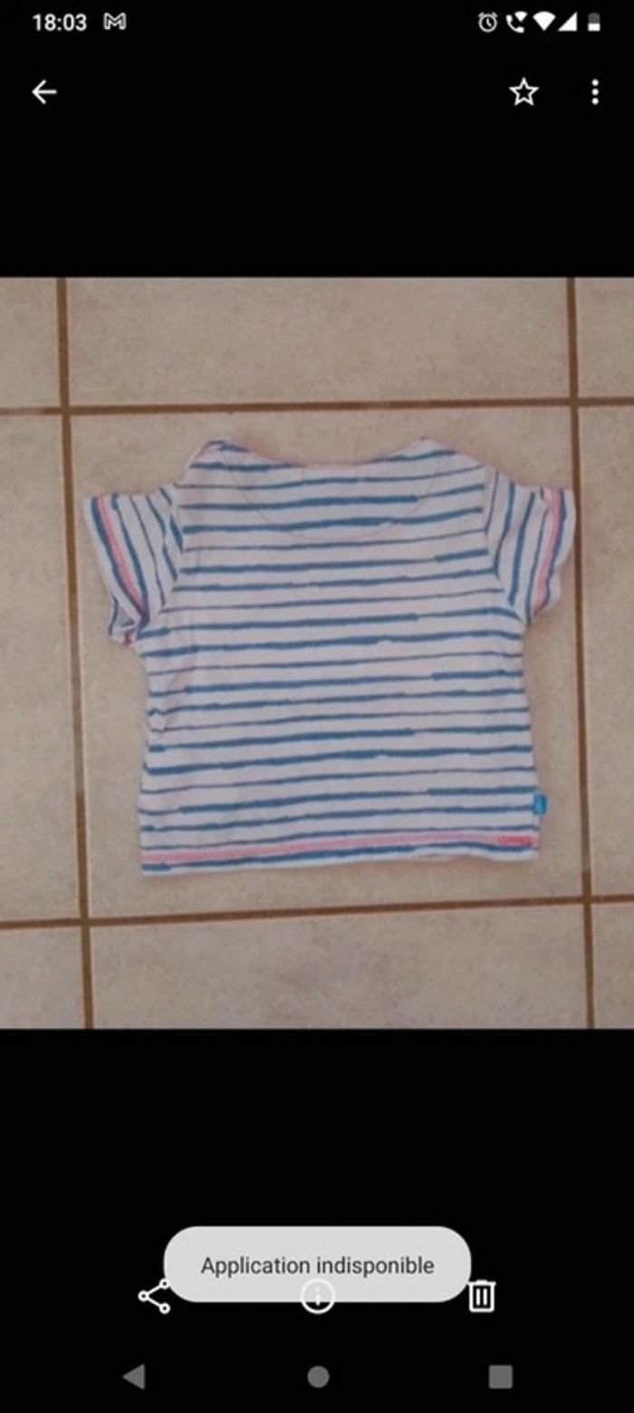Ensemble bermuda t-shirt garçon 3 mois Obaïbi - photo numéro 5