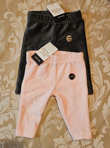 Lot de 2 leggings velours zeeman