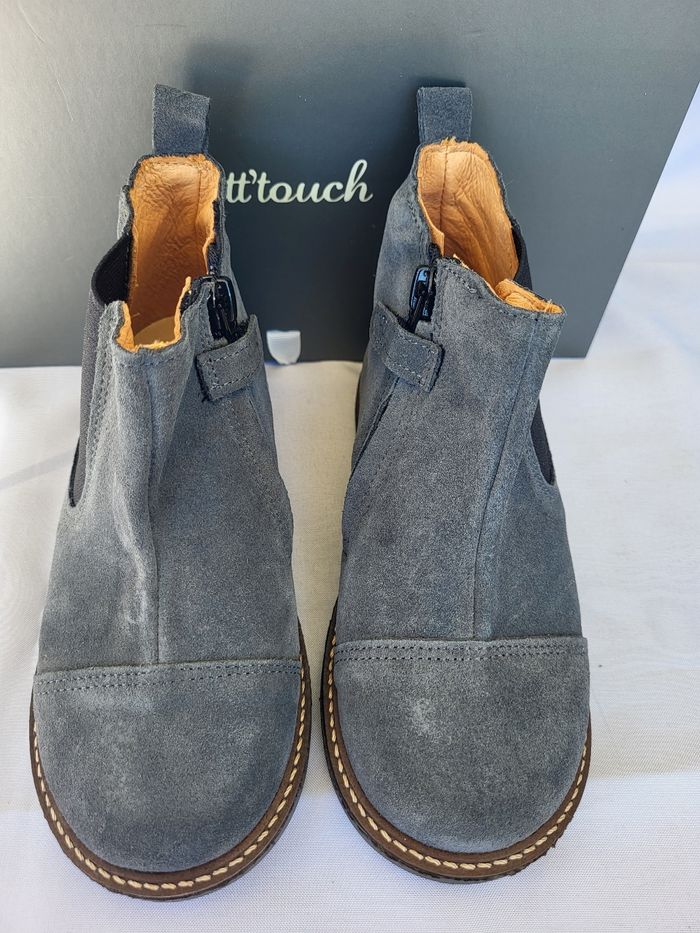 Bottines cuir garçon Point 27 Made in France 🇨🇵 - photo numéro 3