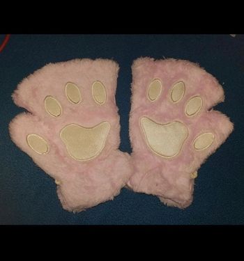 Gants mitaines pattes de chat chien ours