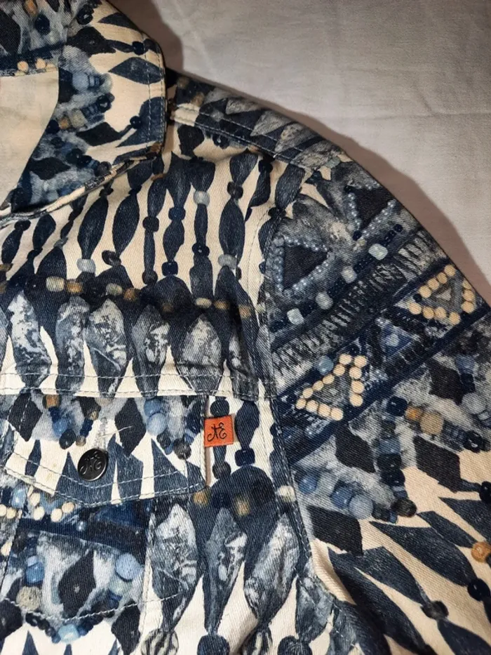 Veste en jean Anne Élisabeth - photo numéro 7