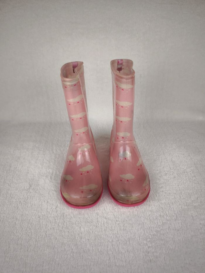 Botte de pluie Nuage Rose fille pointure 30 - photo numéro 8