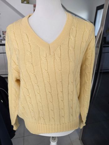 Pull en laine et acrylique femme taille M