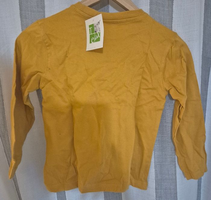 Tee-shirt moutarde Tex Kids - photo numéro 2