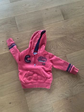 Sweat-shirt à capuche gilet 3 ans