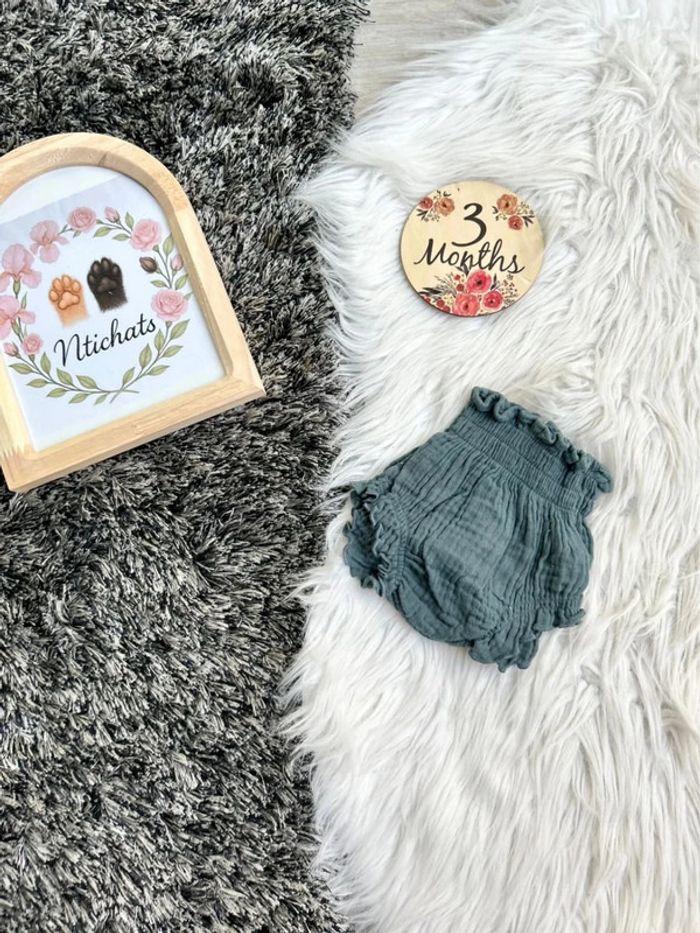 Bloomer gaze de coton  Zara - taille 3 mois