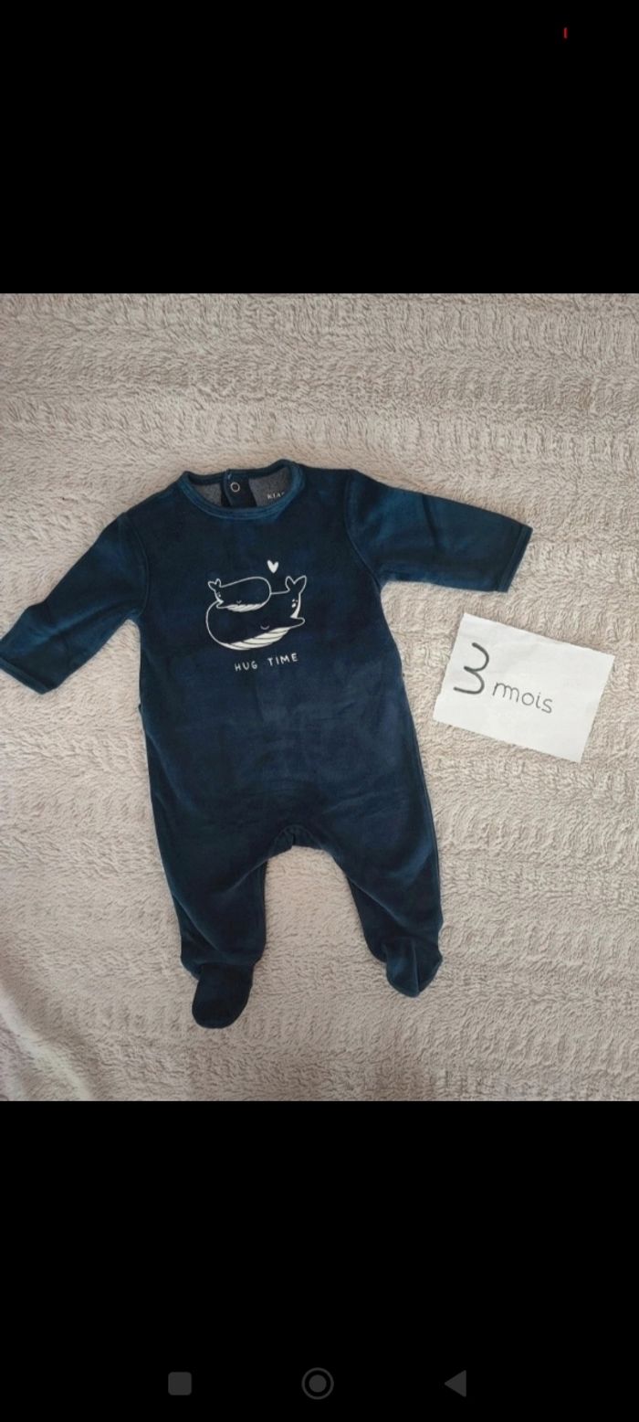 Lots vêtements bébé garçon taille 3 mois - photo numéro 7