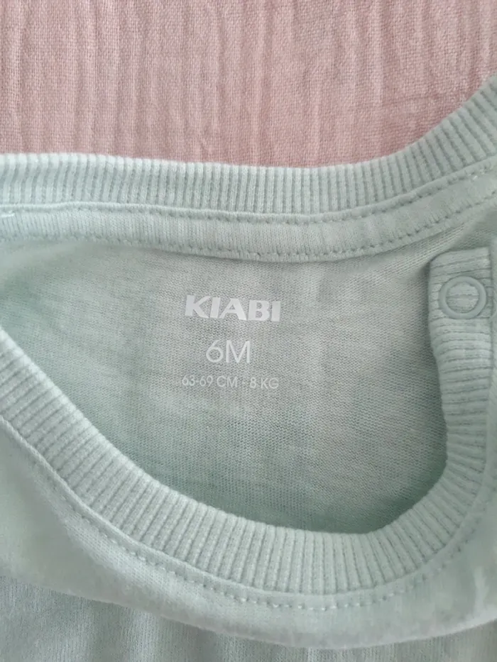 T-shirt 6 mois kiabi - photo numéro 2