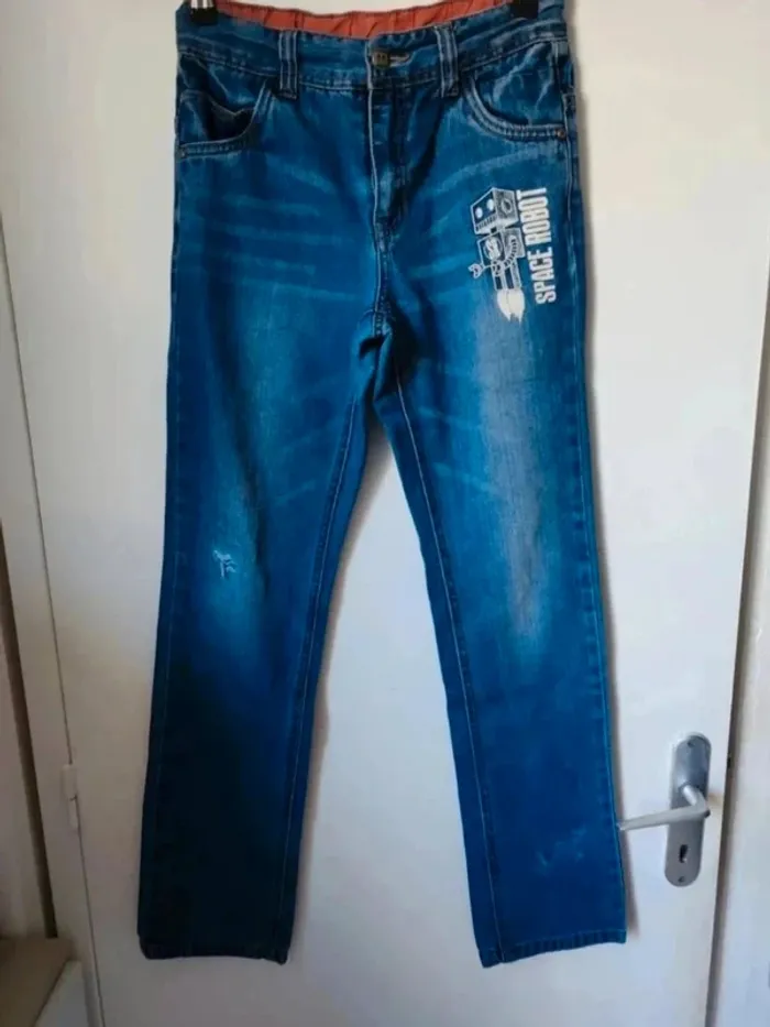 Jean coupe droite taille 12 ans Nky