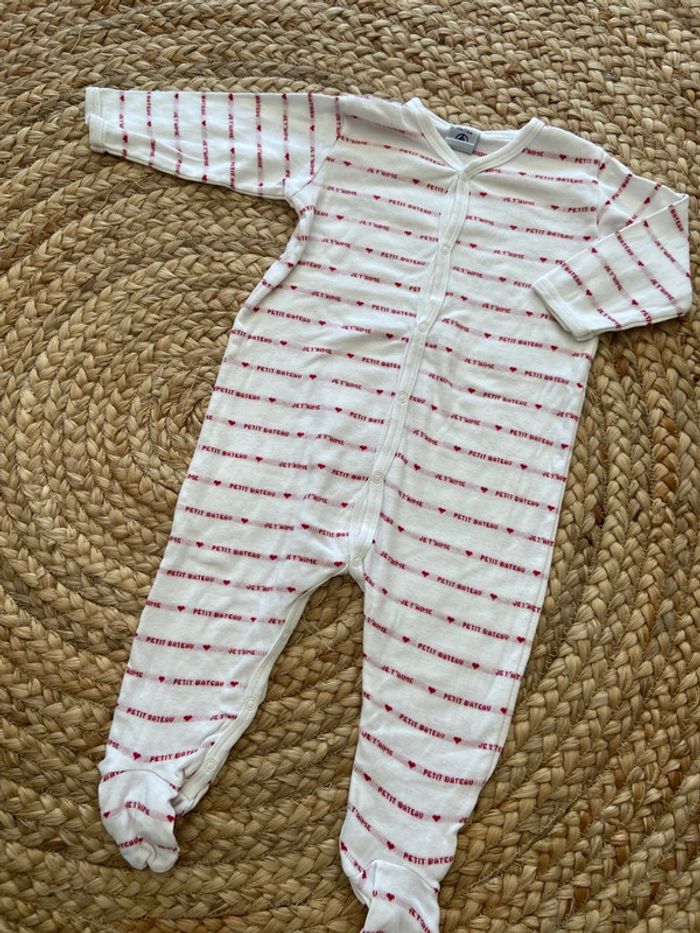 Pyjama je t’aime, Petit bateau 12 mois
