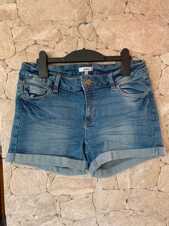 Short jeans femme