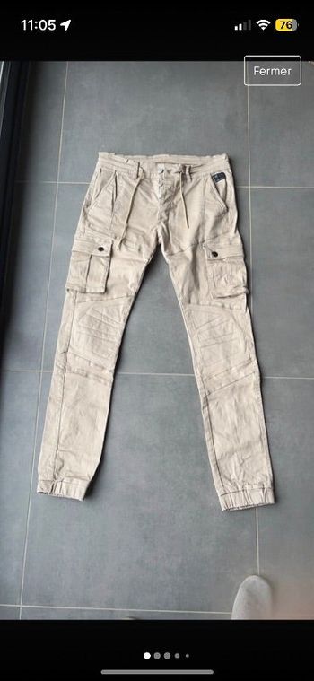 Jeans beige / camel de chez Project x Paris