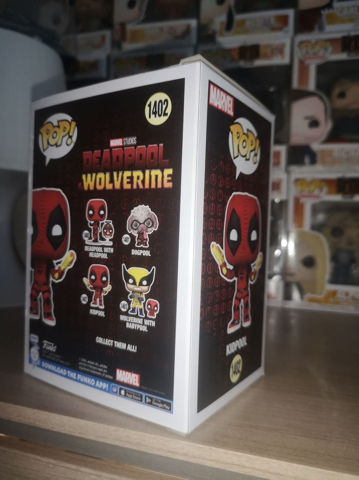 Funko pop Marvel Deadpool Wolverine 1402 Kidpool - photo numéro 3