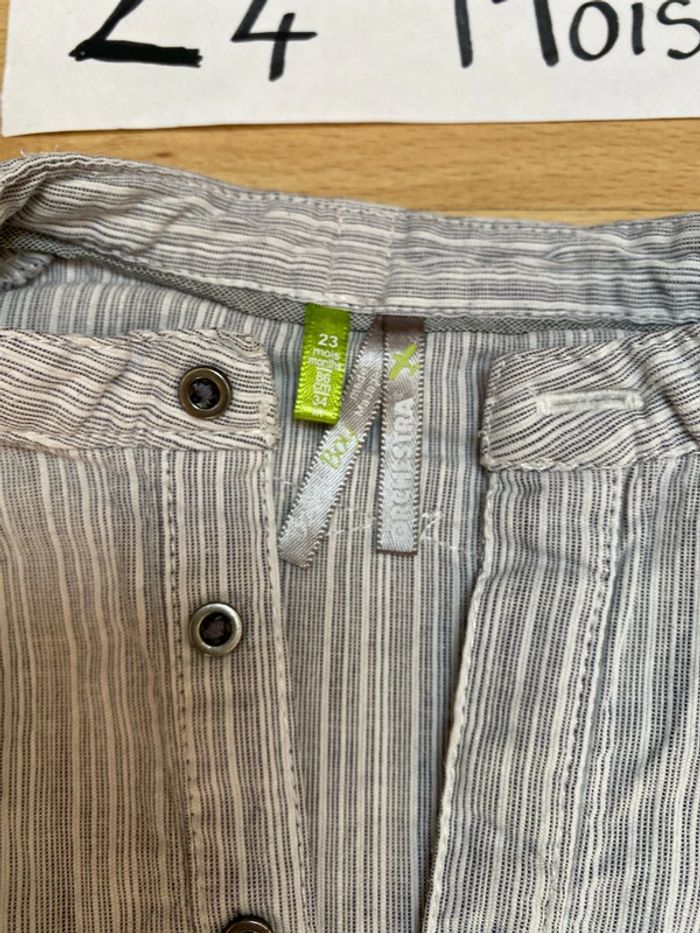 Chemise NEUVE manches courtes 24 mois Orchestra - photo numéro 2