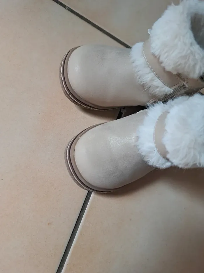 Bottines beige 21 - photo numéro 5