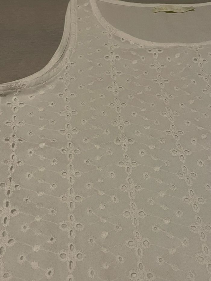 Débardeur blanc dentelles - photo numéro 2