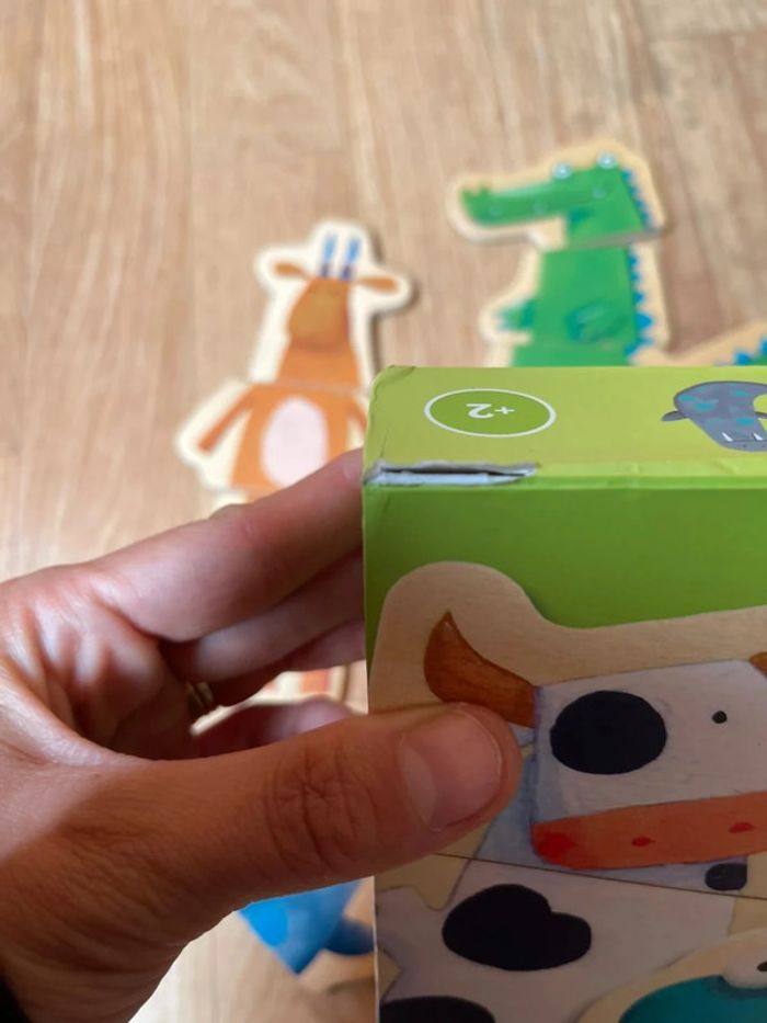 Jeu magnétique djeco animaux - photo numéro 3