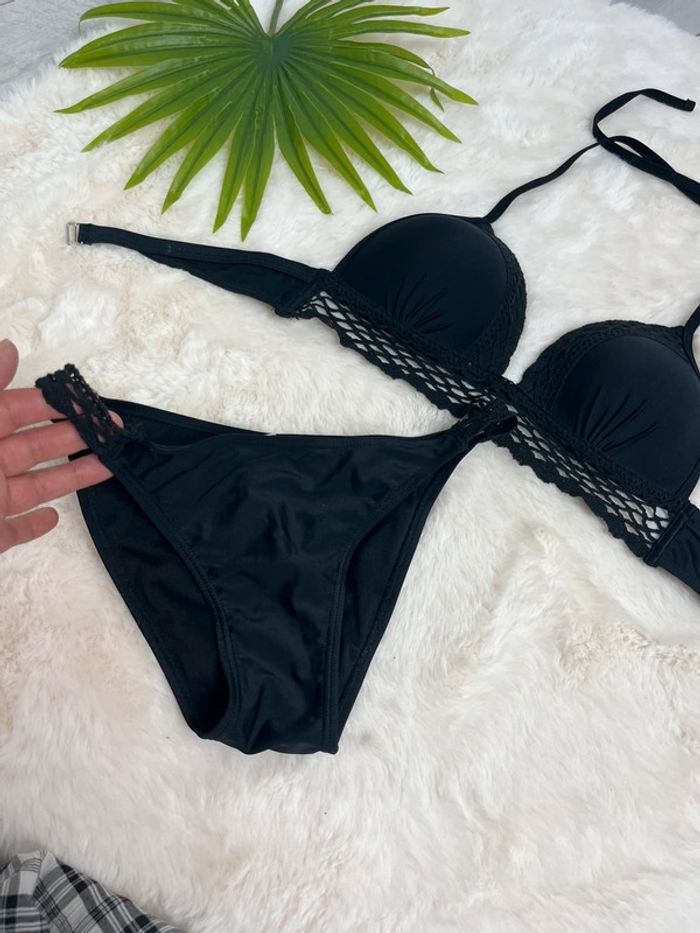bikini 2 pièces noir - photo numéro 3