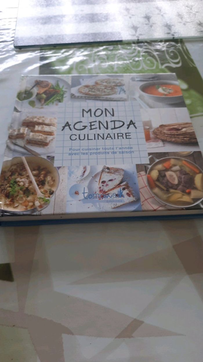 Mon agenda culinaire