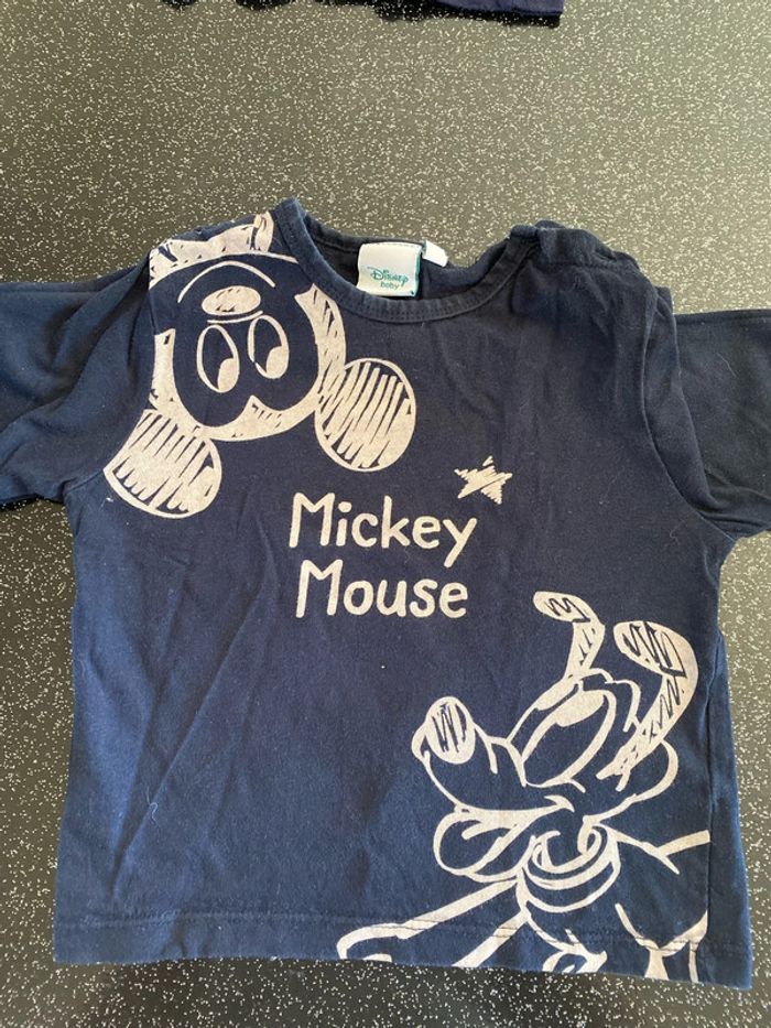 Lot tee shirts manches longues 18 mois - photo numéro 3