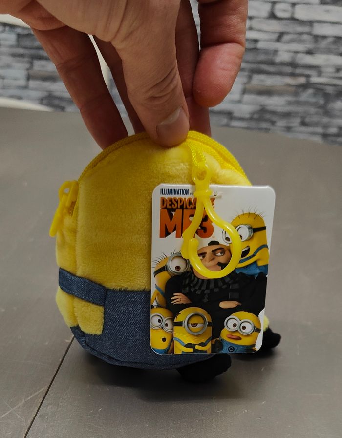 Porté clef pour la monnaie minions - photo numéro 2