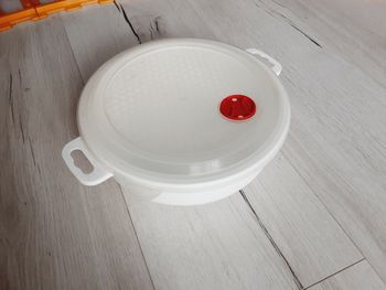 Boîte de conservation repas ronde de 23 cm de diamètre 8 cm de hauteur