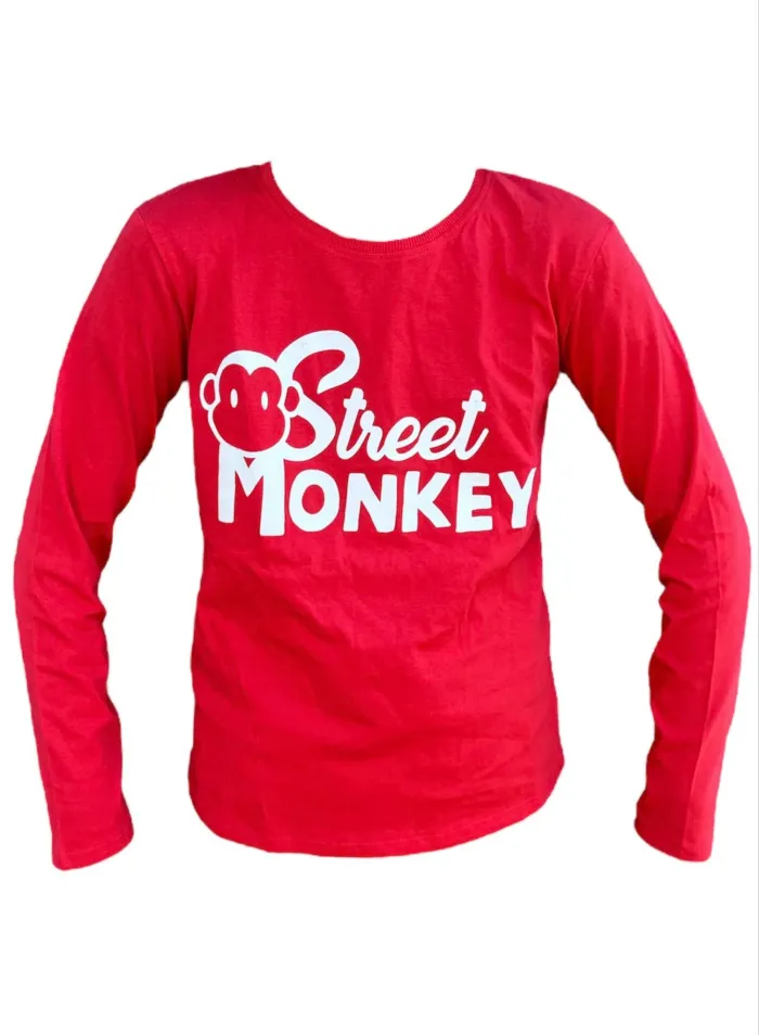 T-shirt manches longues Street Monkey garçon 14 ans Neuf