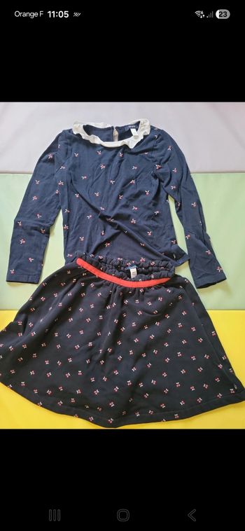 Ensemble fille 8 ans ,okaidi 