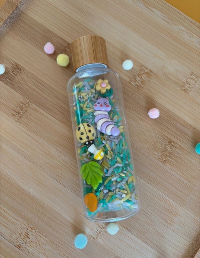 Bouteilles décoratives sensorielles artisanales - photo numéro 3
