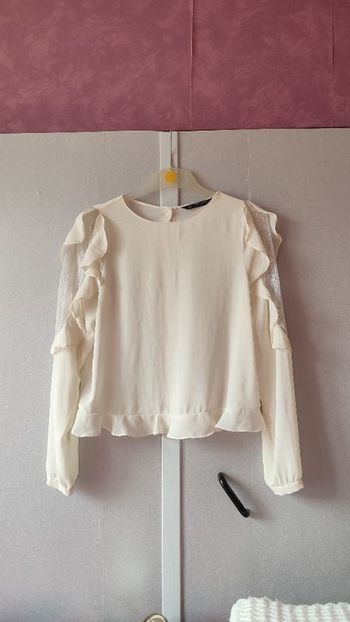 Blouse Zara dentelle
