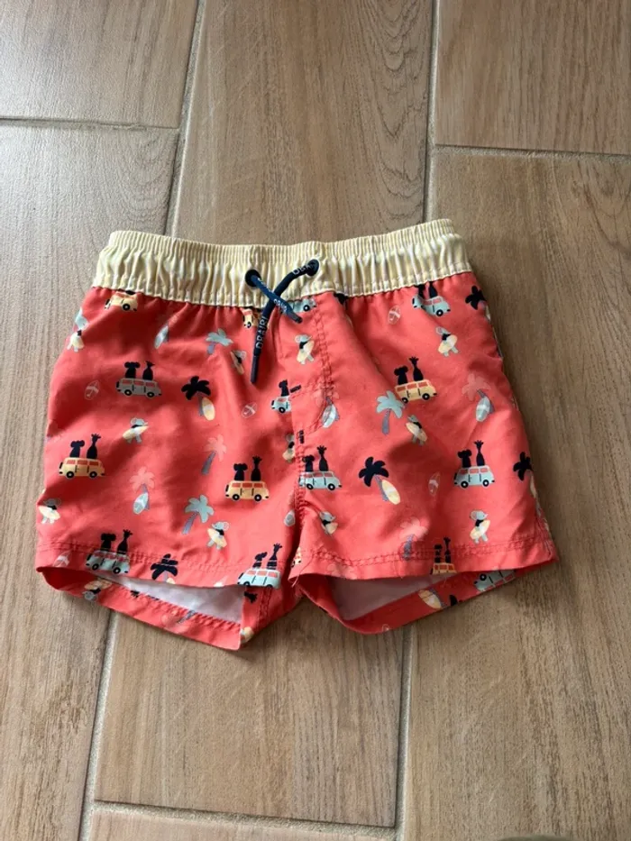 Short de bain 12 mois