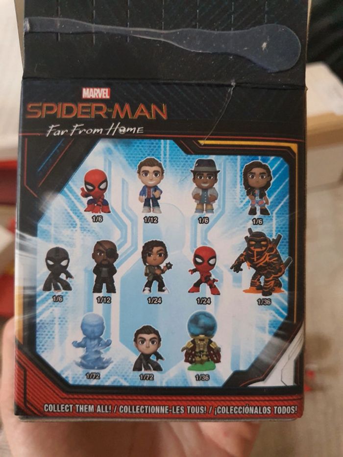 Funko mystery mini spiderman far from home - photo numéro 2