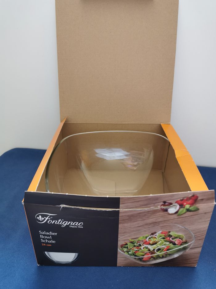 Saladier en verre - neuf - Fontignac - photo numéro 9