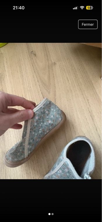 Chaussons bellamy 