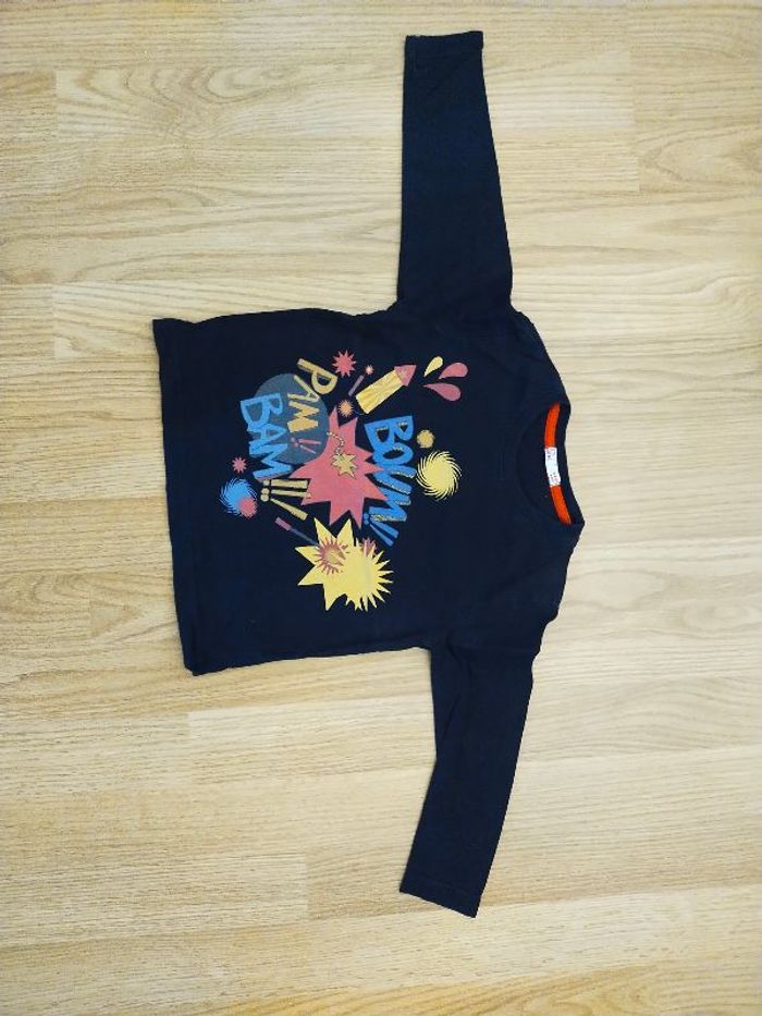 Sweat léger noir BoumPamBam DP...am