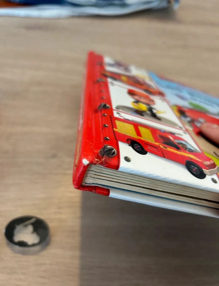 Découvre les pompiers p’tits garçons lampe livre grand - photo numéro 2