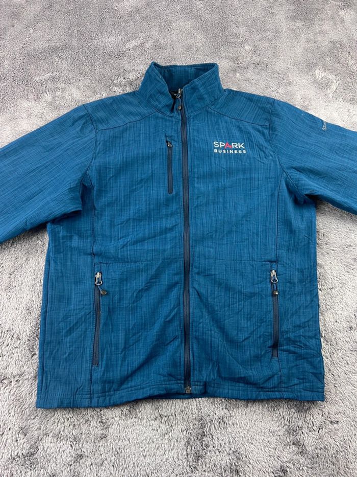 Veste Eddie Bauer bleu marine avec logo brodé Taille M – Homme - photo numéro 6
