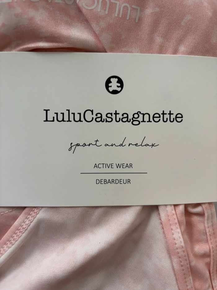 Débardeur de sport rose Lulu castagnette L/XL - photo numéro 4
