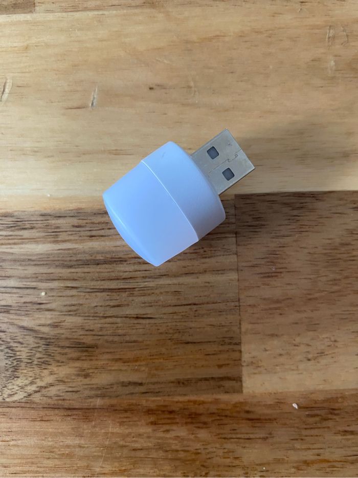 Petite veilleuse sur USB