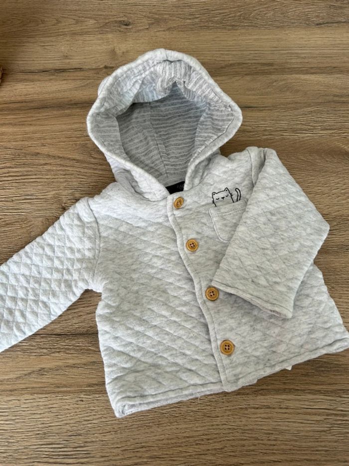 Veste sweat 1 mois