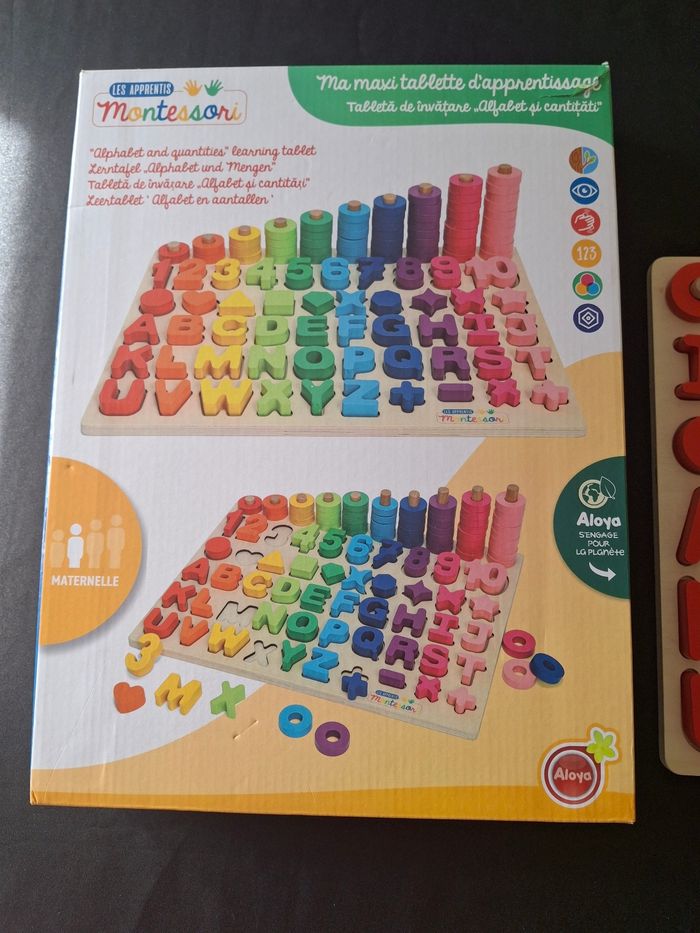 Montessori maxi tablette d apprentissage - photo numéro 3